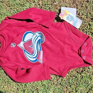 Avalanche Maroon Baby Onesie National Hockey League